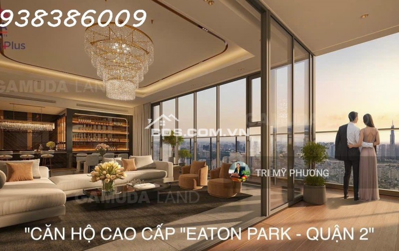 Eaton Park - chỉ 790 triệu, công chứng, sang tên ngay - căn 1PN + tháp A4 + view Rạch Chiếc